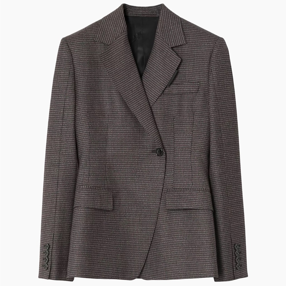 Burberry claudete puppytooth wool jacket